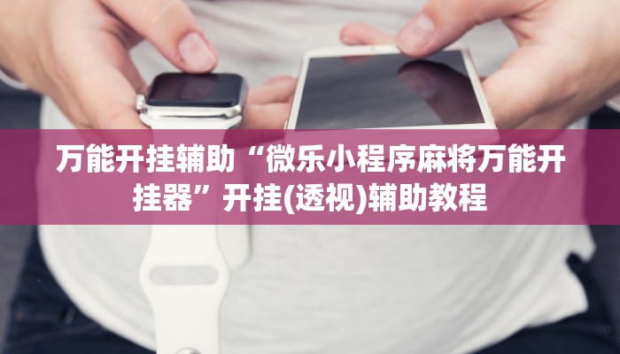 教程开挂辅助“微信中至赣州麻将开挂器”2025开挂教程步骤