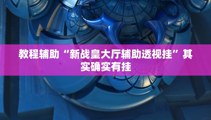辅助神器“钱塘十三水开挂神器”![果然有透视挂]