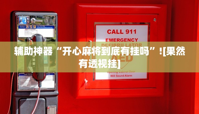 辅助神器“开心麻将到底有挂吗”![果然有透视挂]