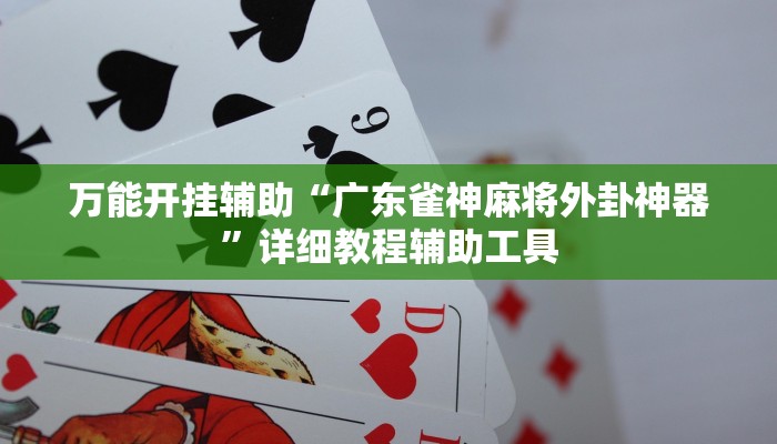 玩家辅助神器“微乐山西麻将万能开挂器”原来确实有挂