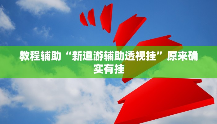 教程辅助“新道游辅助透视挂”原来确实有挂