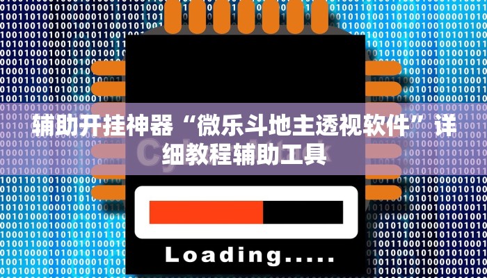 辅助开挂神器“微乐斗地主透视软件”详细教程辅助工具
