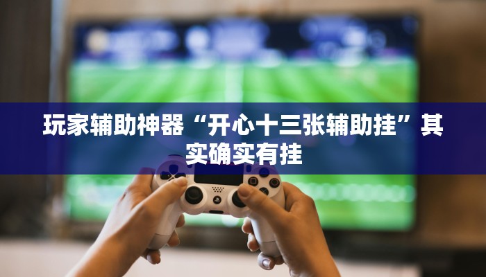 玩家辅助神器“开心十三张辅助挂”其实确实有挂 玩家辅助神器“开心十三张辅助挂”其实确实有挂