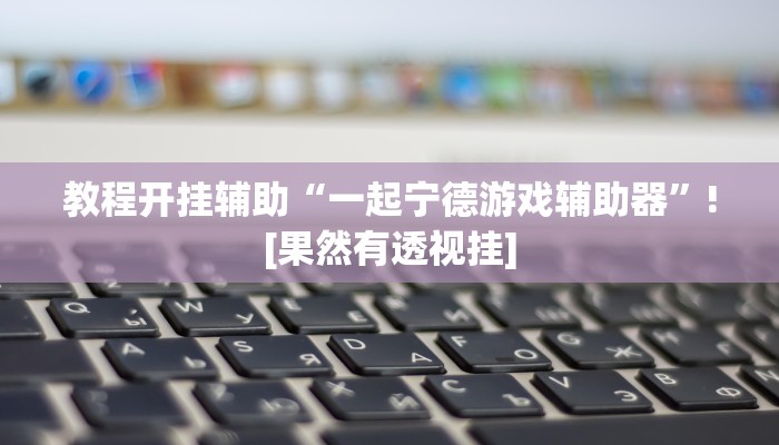 教程开挂辅助“一起宁德游戏辅助器”![果然有透视挂]