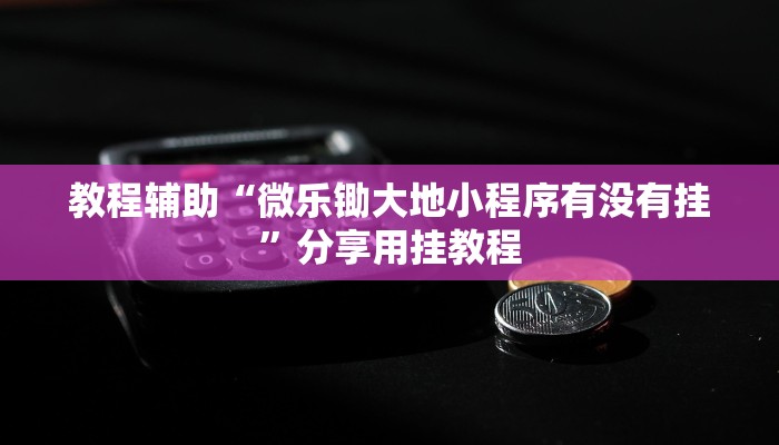 教程辅助“微乐锄大地小程序有没有挂”分享用挂教程 教程辅助“微乐锄大地小程序有没有挂”分享用挂教程