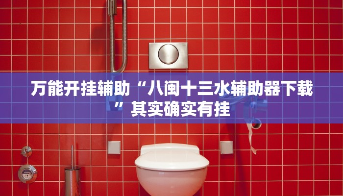 万能开挂辅助“八闽十三水辅助器下载”其实确实有挂